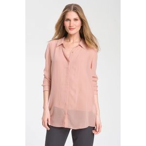Eileen Fisher | Silk Classic Shirt size XL